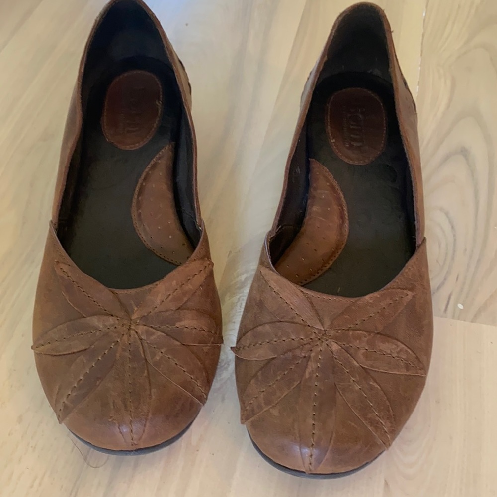 Leather flats by Born